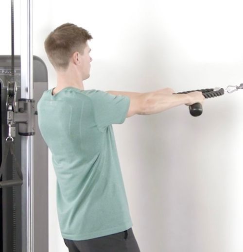 How to perform the High Cable Row Physitrack
